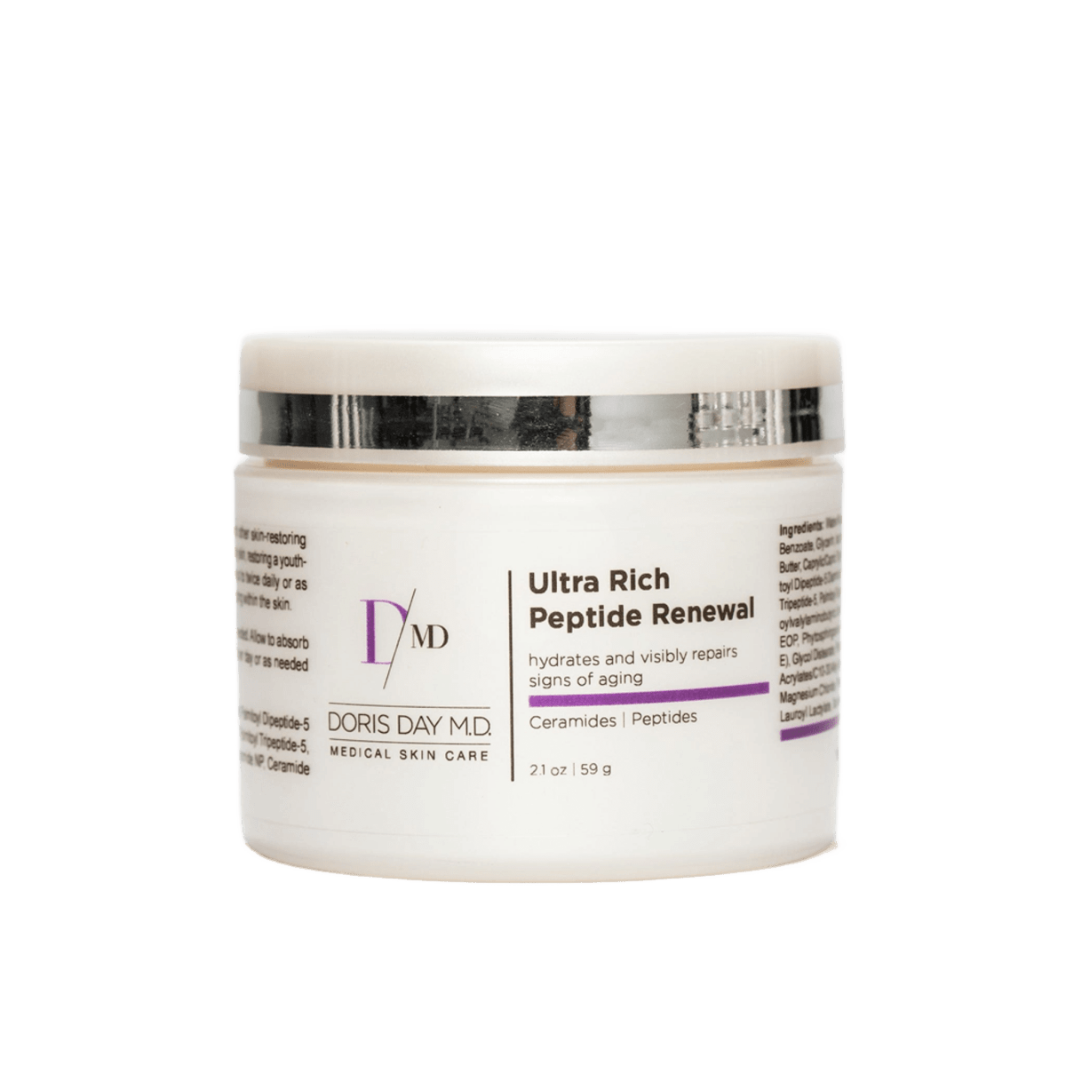 DORIS DAY MD SKINCARE Face 62.1 ml |  2.1 FL OZ Ultra Rich Peptide Renewal Cream