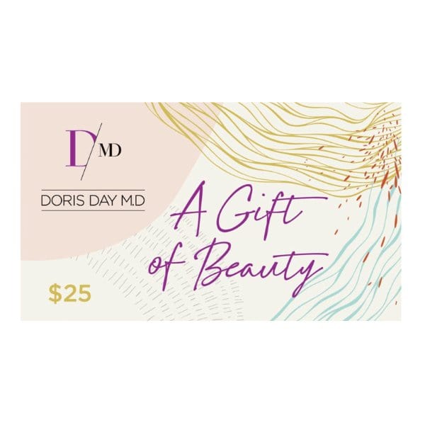 DORIS DAY MD SKINCARE giftcard 25 Gift Card 25: A Gift of Beauty
