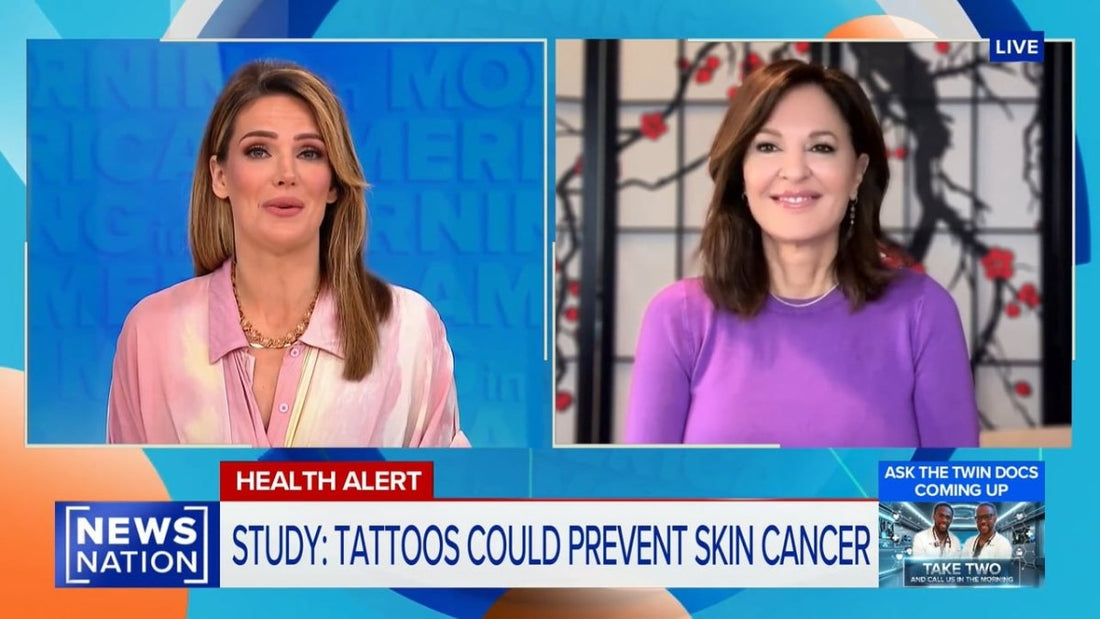 NewsNation Morning in America - Study: Tattoos Could Prevent Skin Cancer