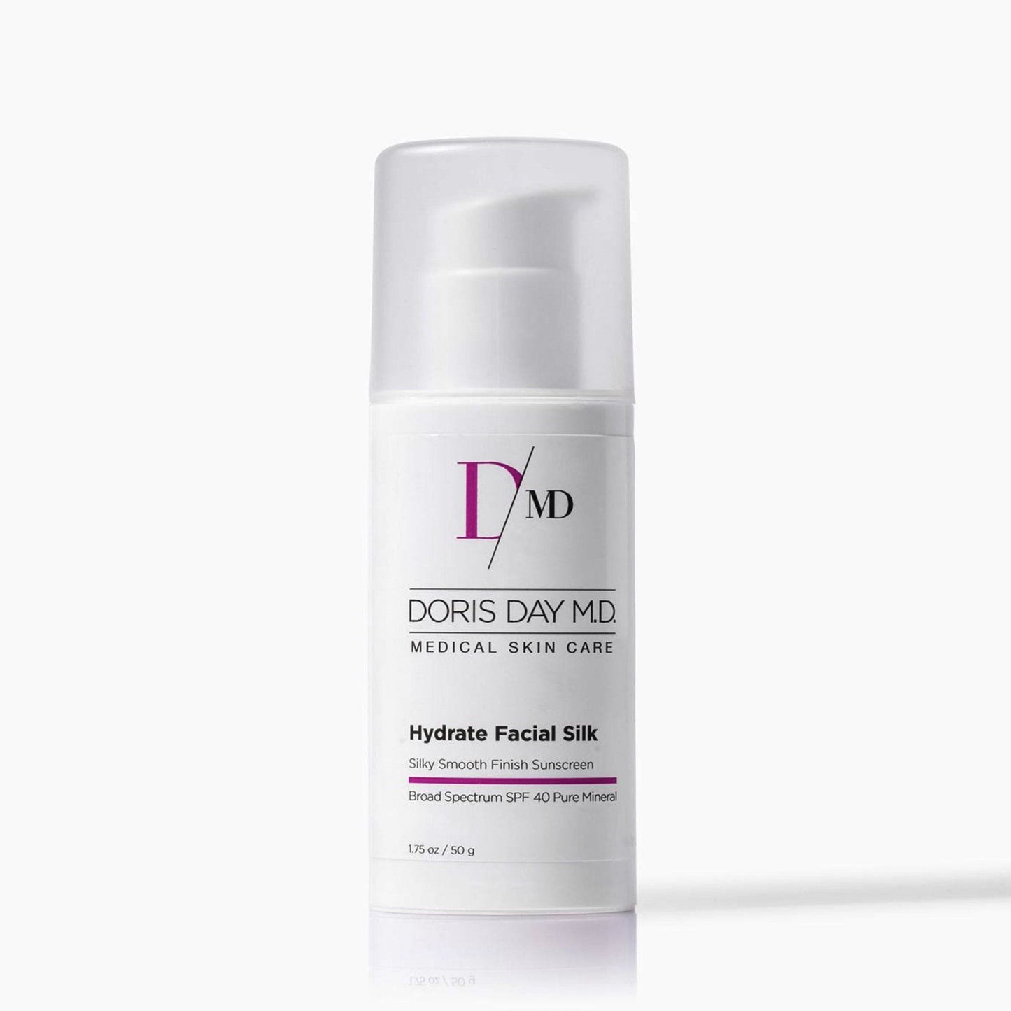 DORIS DAY MD SKINCARE Face 51.75 ml | 1.75 oz Hydrate Facial Silk Mineral Sunscreen